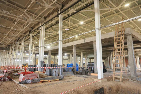 В Караганде строится завод по производству керамических изделий