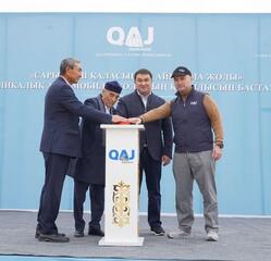 В ТУРКЕСТАНСКОЙ ОБЛАСТИ НАЧАЛОСЬ СТРОИТЕЛЬСТВО ОБЪЕЗДНОЙ ДОРОГИ ГОРОДА САРЫАГАША - ВАЖНЕЙШЕГО ДЛЯ МЕЖДУНАРОДНОГО ТРАНЗИТА УЧАСТКА В ТУРКЕСТАНСКОЙ ОБЛАСТИ НАЧАЛОСЬ СТРОИТЕЛЬСТВО ОБЪЕЗДНОЙ ДОРОГИ ГОРОДА САРЫАГАША - ВАЖНЕЙШЕГО ДЛЯ МЕЖДУНАРОДНОГО ТРАНЗИТА УЧАСТКА