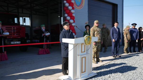 В Павлодарской области открыли новый пожарный пост