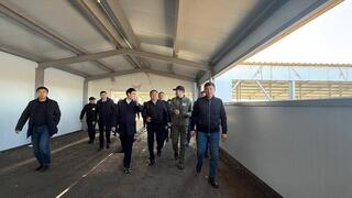 Аким Акмолинской области ознакомился с агропроектами региона Аким Акмолинской области ознакомился с агропроектами региона