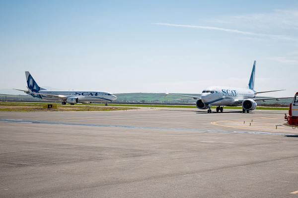 SCAT вывела на линии два новых самолета SCAT вывела на линии два новых самолета