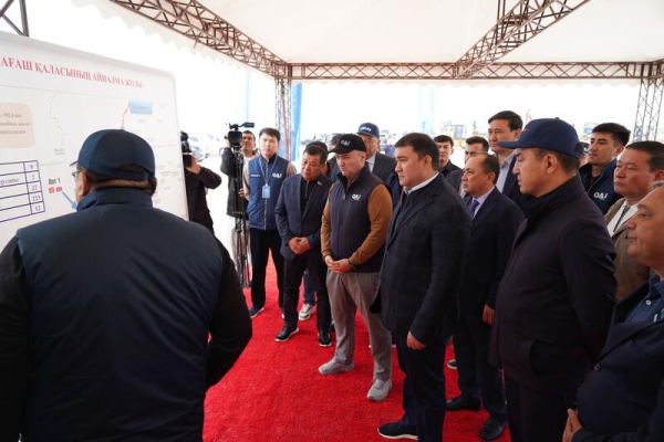 В ТУРКЕСТАНСКОЙ ОБЛАСТИ НАЧАЛОСЬ СТРОИТЕЛЬСТВО ОБЪЕЗДНОЙ ДОРОГИ ГОРОДА САРЫАГАША - ВАЖНЕЙШЕГО ДЛЯ МЕЖДУНАРОДНОГО ТРАНЗИТА УЧАСТКА В ТУРКЕСТАНСКОЙ ОБЛАСТИ НАЧАЛОСЬ СТРОИТЕЛЬСТВО ОБЪЕЗДНОЙ ДОРОГИ ГОРОДА САРЫАГАША - ВАЖНЕЙШЕГО ДЛЯ МЕЖДУНАРОДНОГО ТРАНЗИТА УЧАСТКА