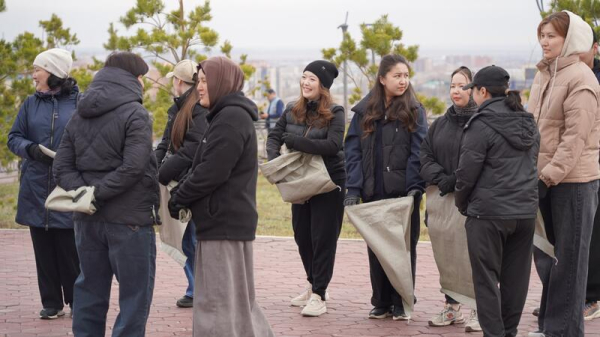 Экологическая акция &laquo;Таза Казахстан&raquo;: в Кокшетау состоялся масштабный плоггинг