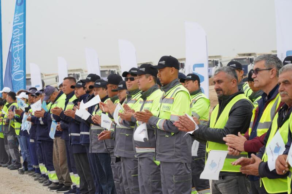В ТУРКЕСТАНСКОЙ ОБЛАСТИ НАЧАЛОСЬ СТРОИТЕЛЬСТВО ОБЪЕЗДНОЙ ДОРОГИ ГОРОДА САРЫАГАША - ВАЖНЕЙШЕГО ДЛЯ МЕЖДУНАРОДНОГО ТРАНЗИТА УЧАСТКА В ТУРКЕСТАНСКОЙ ОБЛАСТИ НАЧАЛОСЬ СТРОИТЕЛЬСТВО ОБЪЕЗДНОЙ ДОРОГИ ГОРОДА САРЫАГАША - ВАЖНЕЙШЕГО ДЛЯ МЕЖДУНАРОДНОГО ТРАНЗИТА УЧАСТКА