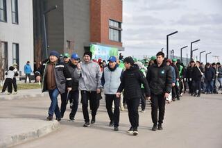 Тысяча горожан поддержала акцию &laquo;Таза Қазақстан&raquo; на масштабном экоплоггинге в Косшы