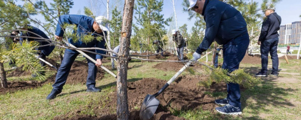 40 тысяч человек вышли на экологическую акцию в Астане