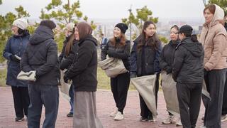 Экологическая акция &laquo;Таза Казахстан&raquo;: в Кокшетау состоялся масштабный плоггинг