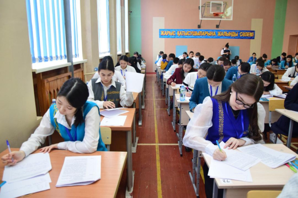 В Таразе стартовал финал республиканской олимпиады