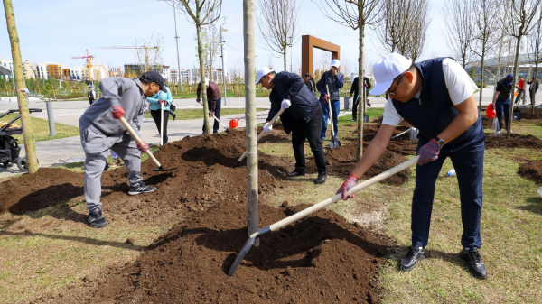 Акция &laquo;Таза Қазақстан&raquo;: более 980 тысяч человек приняли участие в субботнике