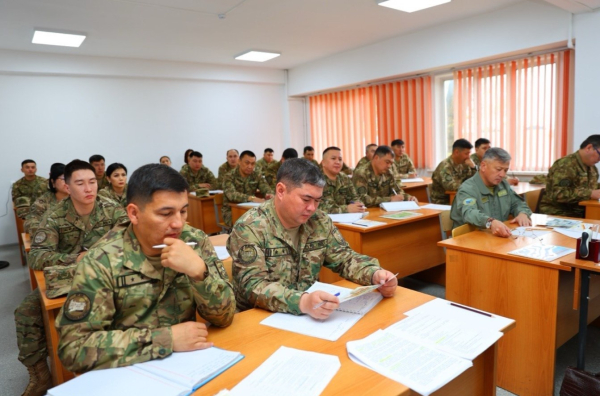 В Алматинском гарнизоне определили новые задачи для офицеров
