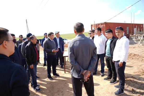 ТУРКЕСТАН: В САРЫАГАШЕ АКТИВНЫМИ ТЕМПАМИ ИДЕТ СТРОИТЕЛЬСТВО ИНДУСТРИАЛЬНОГО ПАРКА