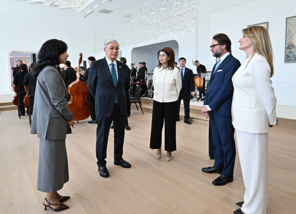 Аида Балаева объяснила значение визита Токаева в Фонд креативных индустрий