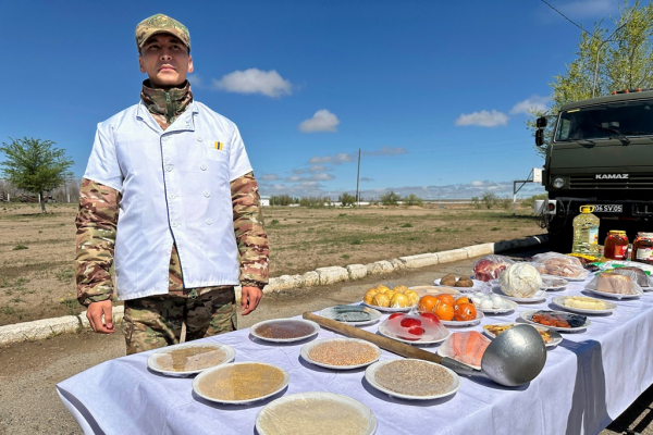 Что показали гостям в Конаевском гарнизоне