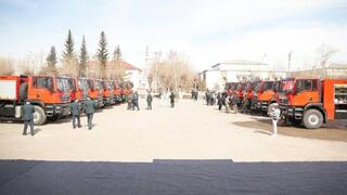 Акмолинская область получила новую противопожарную технику для лесных хозяйств Акмолинская область получила новую противопожарную технику для лесных хозяйств