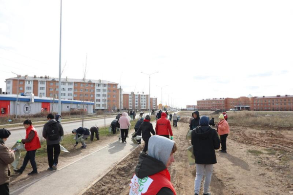 Тысяча горожан поддержала акцию &laquo;Таза Қазақстан&raquo; на масштабном экоплоггинге в Косшы