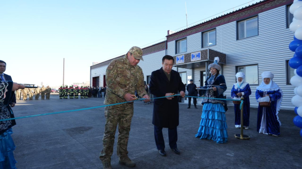 Пожарная часть в Атамекене впервые за 40 лет прошла реконструкцию