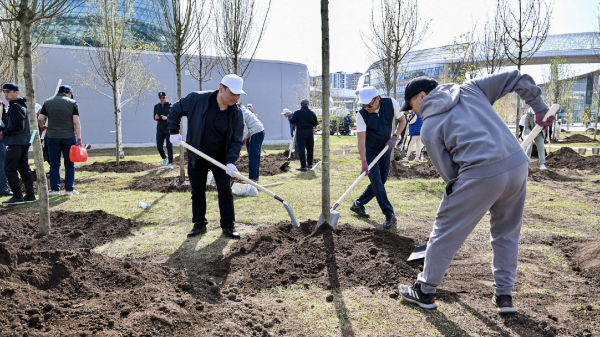 Акция &laquo;Таза Қазақстан&raquo;: более 980 тысяч человек приняли участие в субботнике