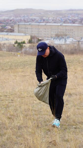Экологическая акция &laquo;Таза Казахстан&raquo;: в Кокшетау состоялся масштабный плоггинг