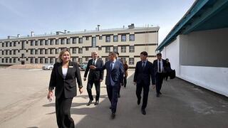 Аким области поручил решить вопрос аварийной столовой