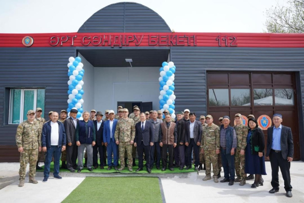 В Туркестанской области развивается добровольное пожарное движение