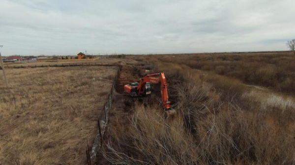 В селе Жибек жолы обеспечен безопасный пропуск паводковых вод
