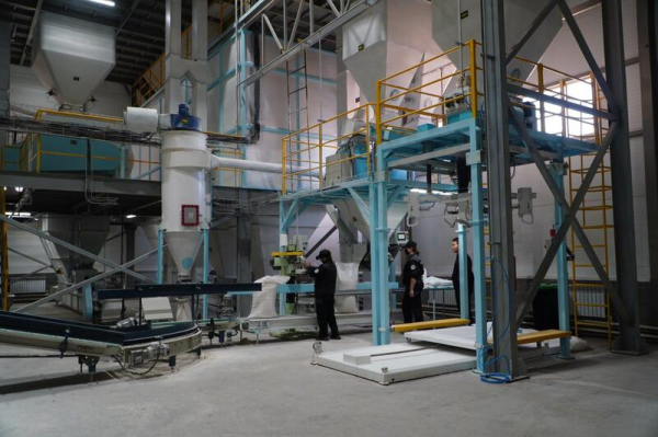 Новое производство комбикорма запустили в Акмолинской области