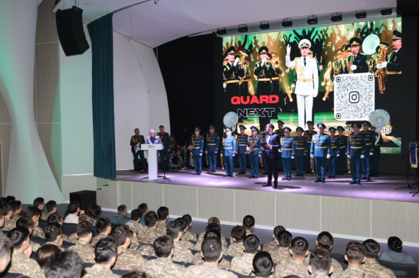 Guard Next: Нацгвардия Казахстана разговаривает с молодежью на языке музыки