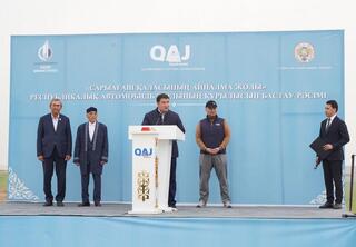 В ТУРКЕСТАНСКОЙ ОБЛАСТИ НАЧАЛОСЬ СТРОИТЕЛЬСТВО ОБЪЕЗДНОЙ ДОРОГИ ГОРОДА САРЫАГАША - ВАЖНЕЙШЕГО ДЛЯ МЕЖДУНАРОДНОГО ТРАНЗИТА УЧАСТКА В ТУРКЕСТАНСКОЙ ОБЛАСТИ НАЧАЛОСЬ СТРОИТЕЛЬСТВО ОБЪЕЗДНОЙ ДОРОГИ ГОРОДА САРЫАГАША - ВАЖНЕЙШЕГО ДЛЯ МЕЖДУНАРОДНОГО ТРАНЗИТА УЧАСТКА