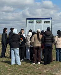 Карагандинским студентам показали живую историю