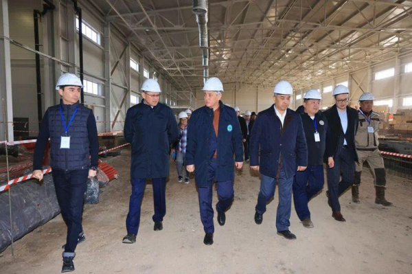 В Караганде строится завод по производству керамических изделий