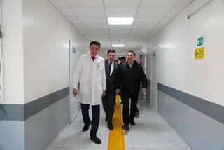 В Атбасарскую многопрофильную межрайонную больницу прибыли 18 врачей В Атбасарскую многопрофильную межрайонную больницу прибыли 18 врачей