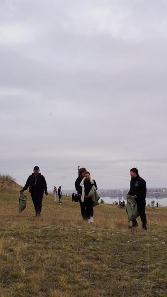 Экологическая акция &laquo;Таза Казахстан&raquo;: в Кокшетау состоялся масштабный плоггинг