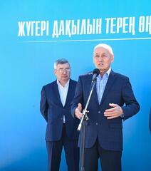 В Сырдарьинском районе начато строительство завода по глубокой переработке кукурузы В Сырдарьинском районе начато строительство завода по глубокой переработке кукурузы