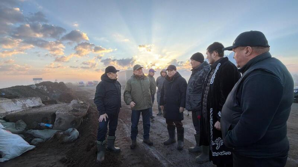 Плотина &laquo;Шоптыколь&raquo; в Коргалжынском районе находится под контролем