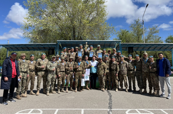 В Конаеве прошёл чемпионат по военно-прикладному пятиборью среди военнослужащих ДШВ