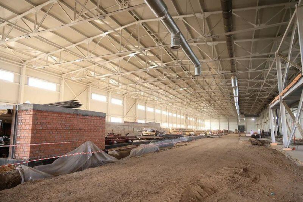 В Караганде строится завод по производству керамических изделий