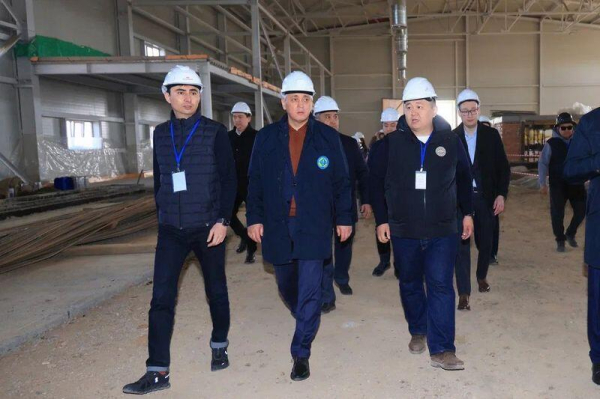 В Караганде строится завод по производству керамических изделий