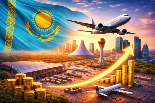 6,4 млрд долларов из воздуха: как авиация усиливает экономику Казахстана