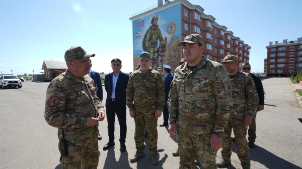 В Акколе модернизируют военный городок МЧС
