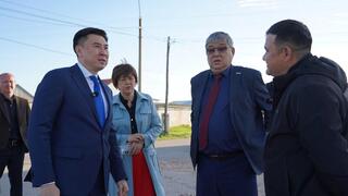 АКИМ КОКШЕТАУ ОЗНАКОМИЛСЯ С ХОДОМ РАЗВИТИЯ ПОСЕЛКА СТАНЦИОННЫЙ