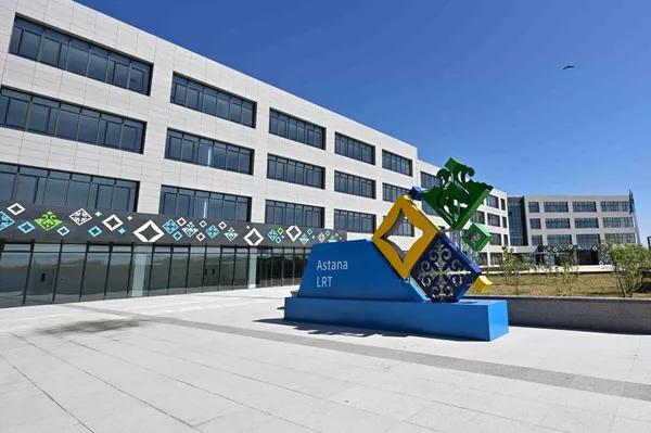 Токаев запустил работу Astana LRT Токаев запустил работу Astana LRT