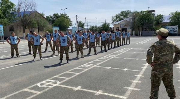 В Атырау военнослужащие Нацгвардии подтвердили высокий уровень боевой готовности