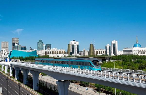Токаев запустил работу Astana LRT Токаев запустил работу Astana LRT