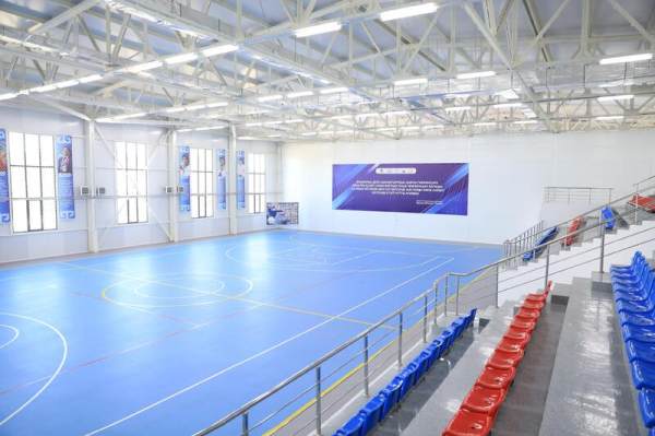 В новой спортивной школе Шалкара спортом занимаются более 800 детей
