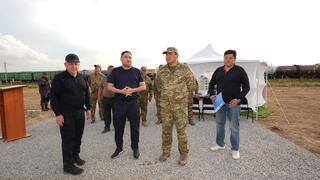 В Туркестанской области дан старт строительству базы хранения государственного материального резерва В Туркестанской области дан старт строительству базы хранения государственного материального резерва