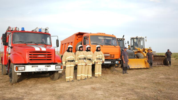 В Туркестанской области дан старт строительству базы хранения государственного материального резерва В Туркестанской области дан старт строительству базы хранения государственного материального резерва