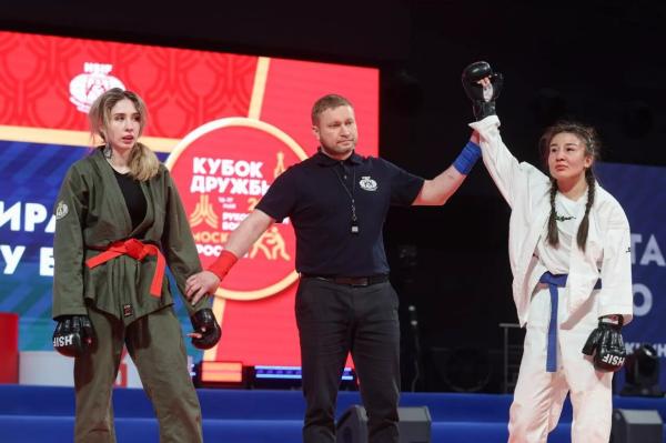 Казахстанка стала победительницей этапа Кубка мира по рукопашному бою в Москве Казахстанка стала победительницей этапа Кубка мира по рукопашному бою в Москве