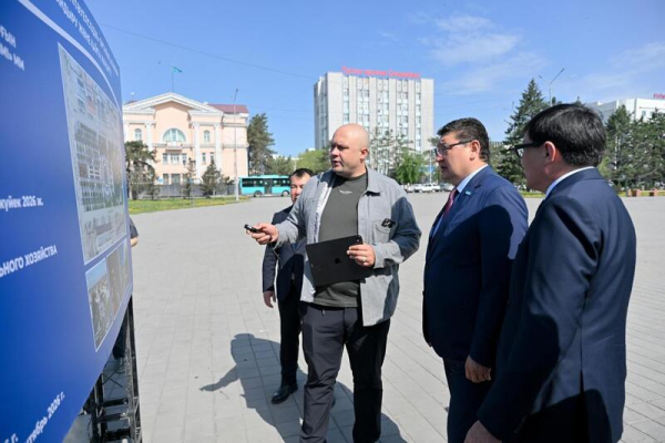В Семее начались работы по реконструкции центральной площади В Семее начались работы по реконструкции центральной площади