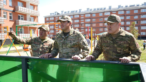 В Акколе модернизируют военный городок МЧС