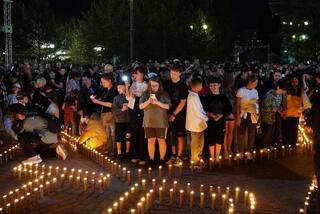 Аким ВКО принял участие в акции &laquo;Зажги свою свечу&raquo;